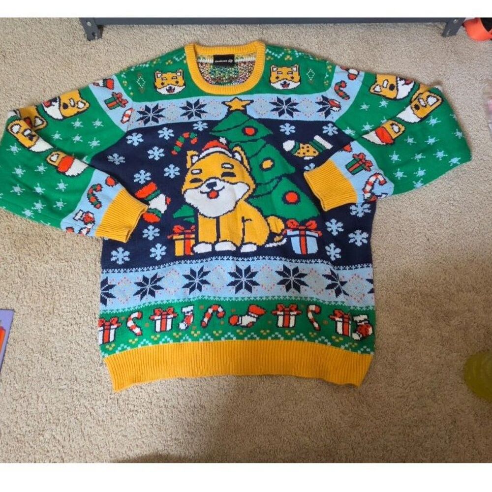 Geeknet Shiba Inu Ugly Christmas Sweater